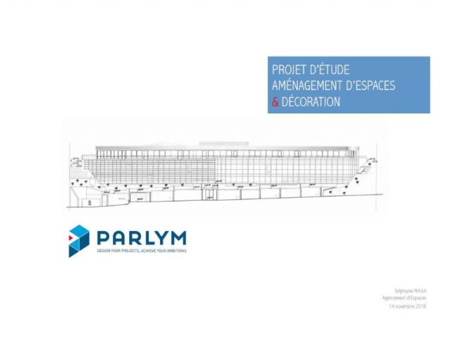 Présentation appel d'offre - Bureaux et annexes - Société PARLYM MARSEILLE 16ème